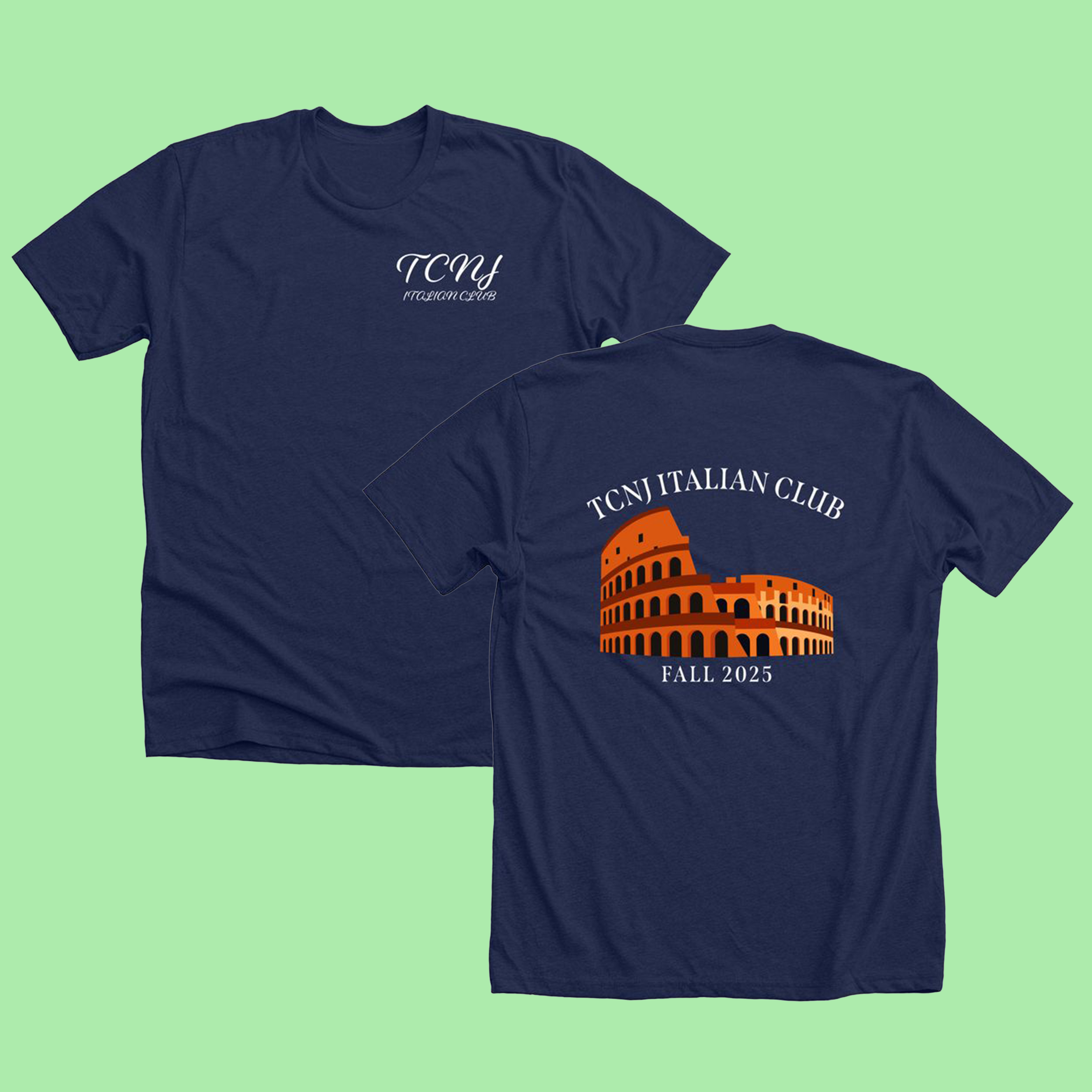 Italian Club Fall 2025 Merch Design